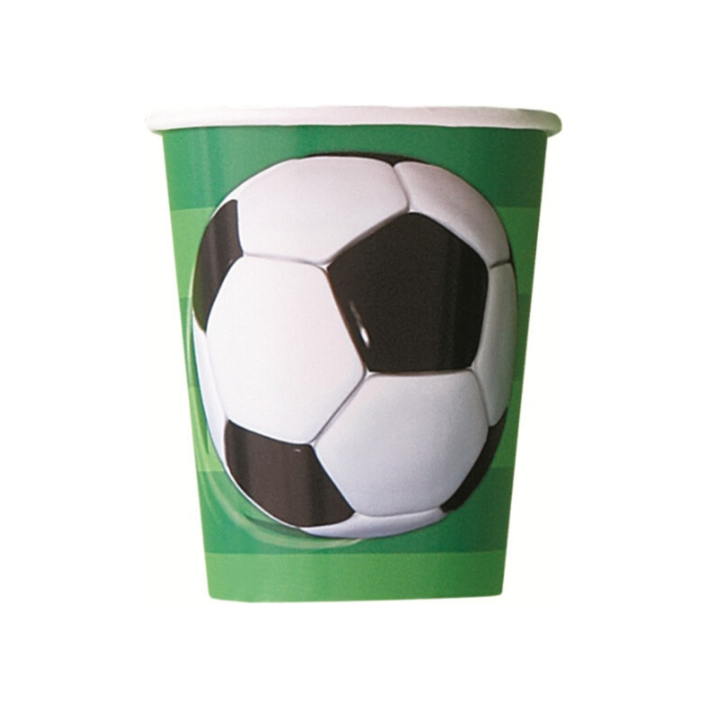 Vaso 9oz 3D Soccer 8pz