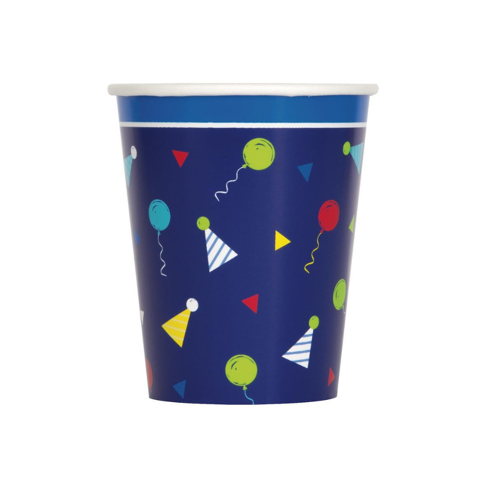 Vaso 9oz Peppy Birthday C/8