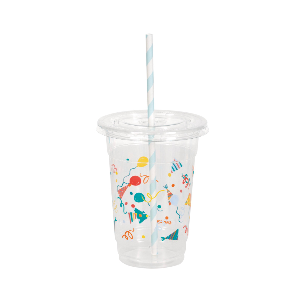 Vaso Plástico 16oz Birthday Mayhem