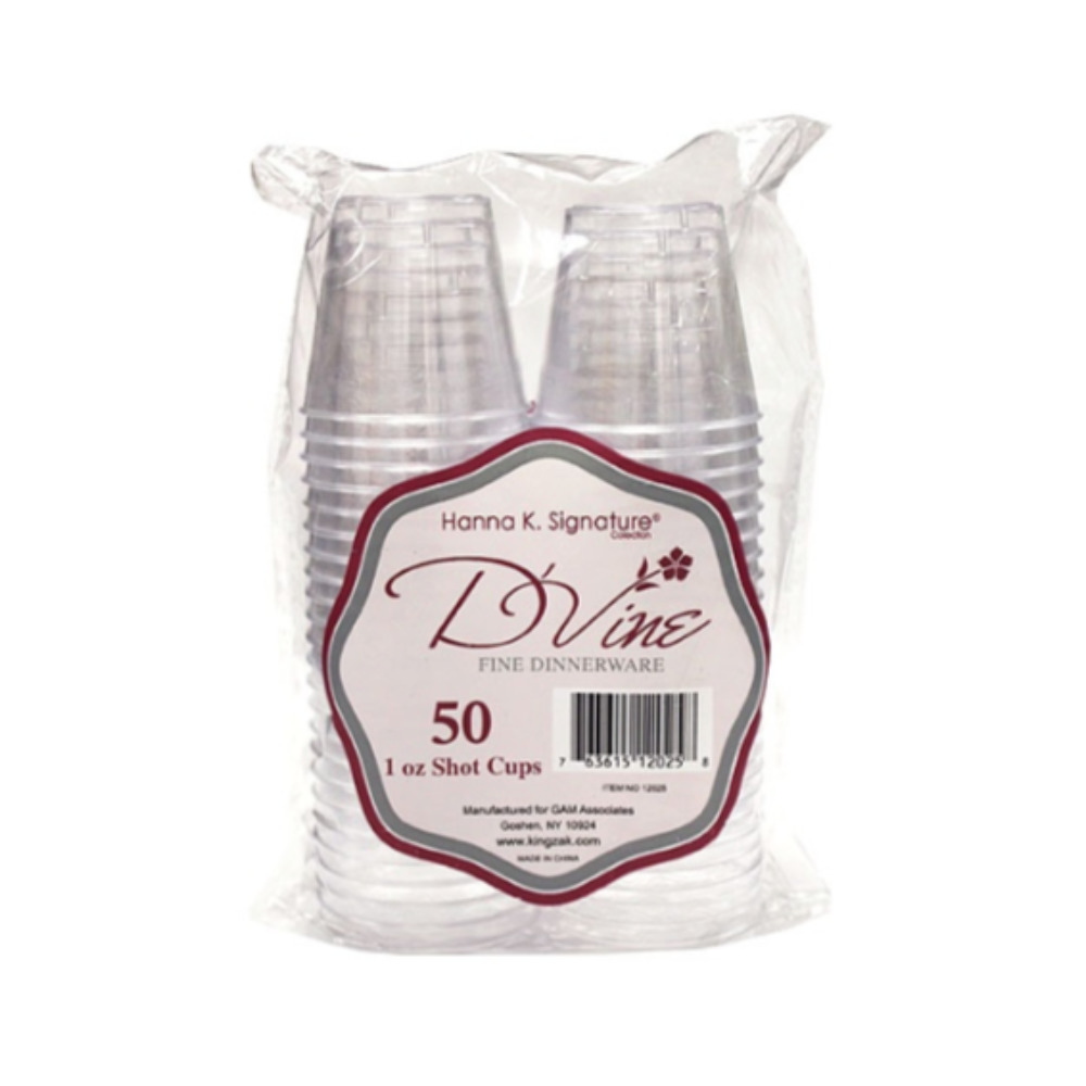 Shot Transparente 50pz