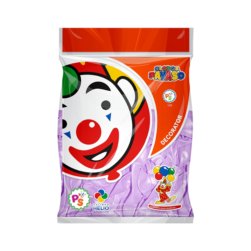 Globo 09" Lila 50pz