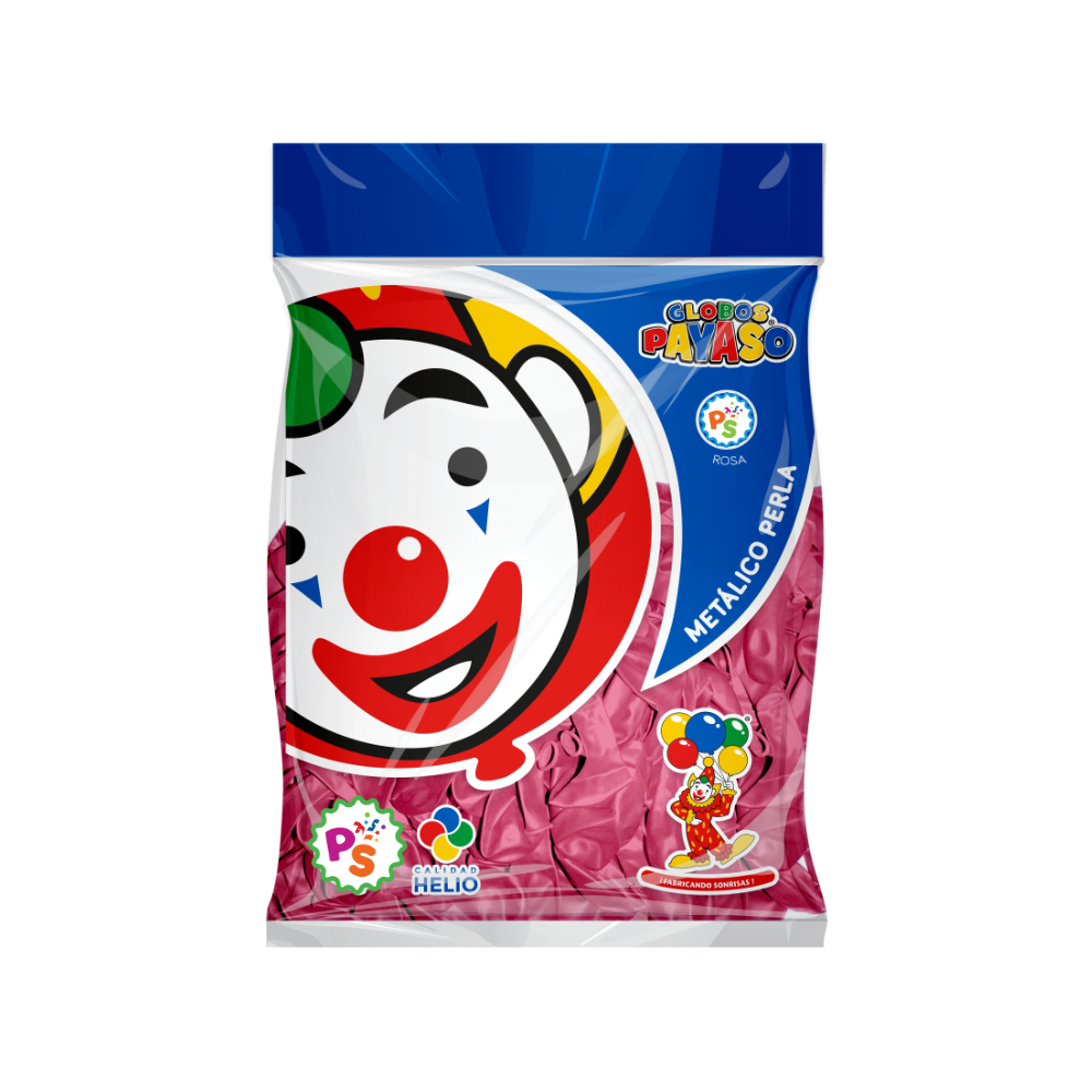 Globo 09" Rosa Perla 50pz
