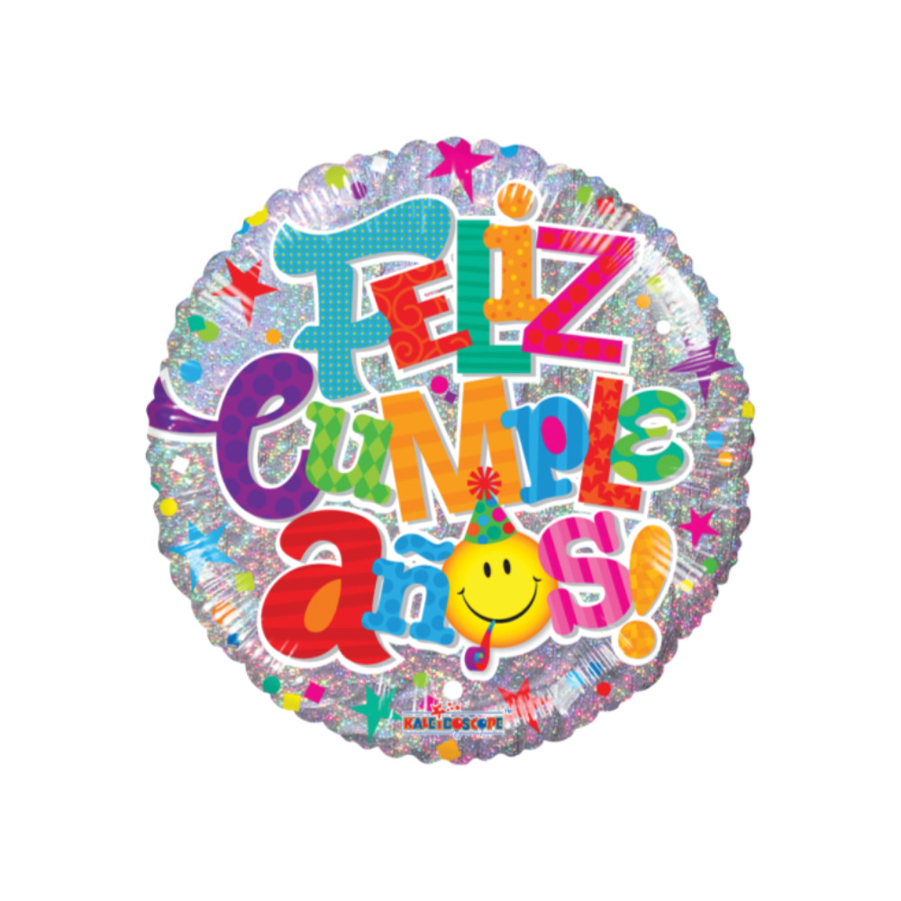 HB17 Globo 18" Feliz Cumpleaños