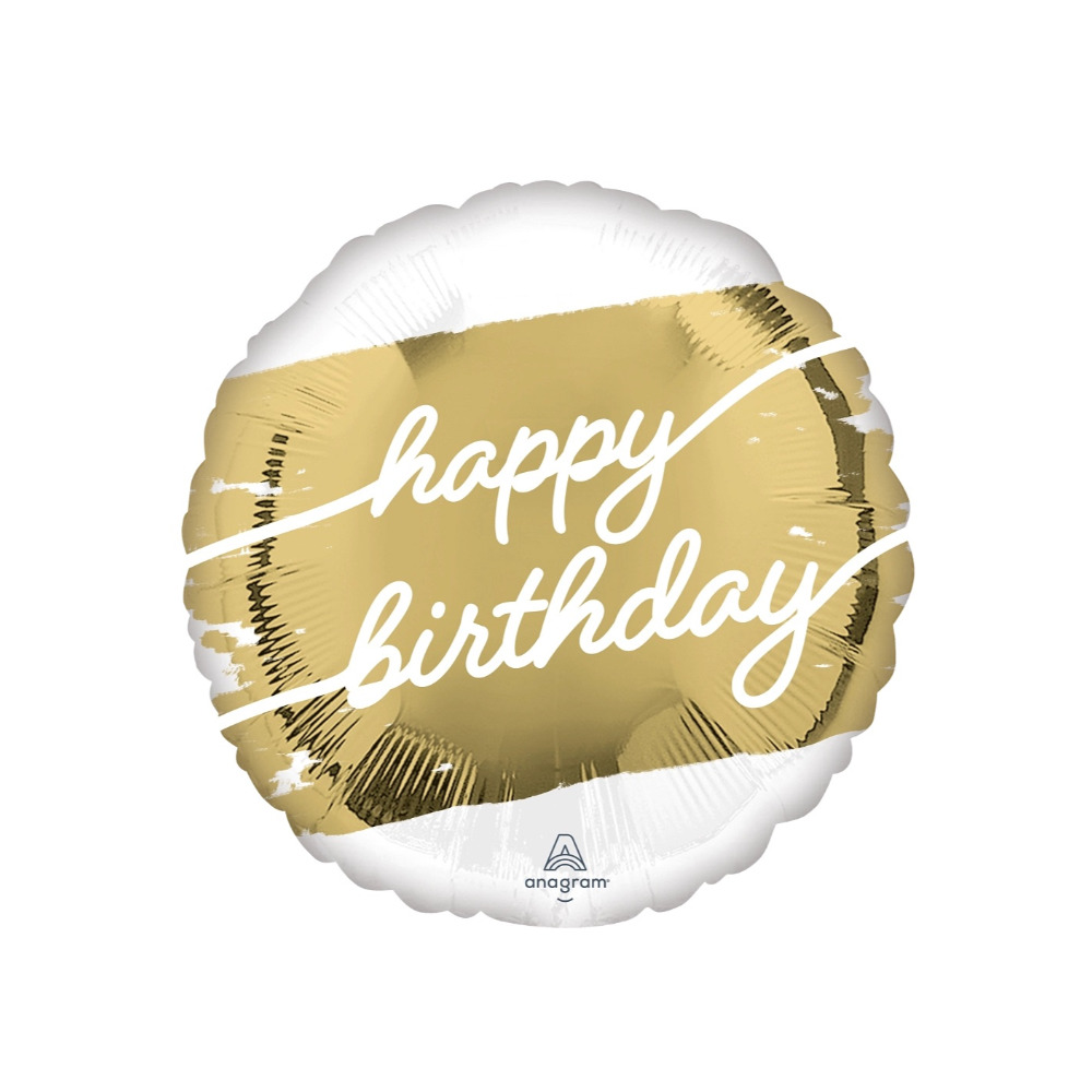 aaHB06 Globo 18" Golden Edge