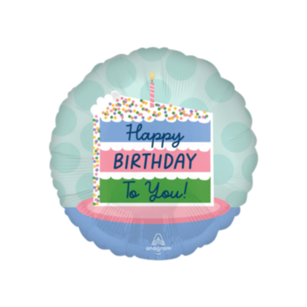 aa HB21 Globo 18" Satin Cake