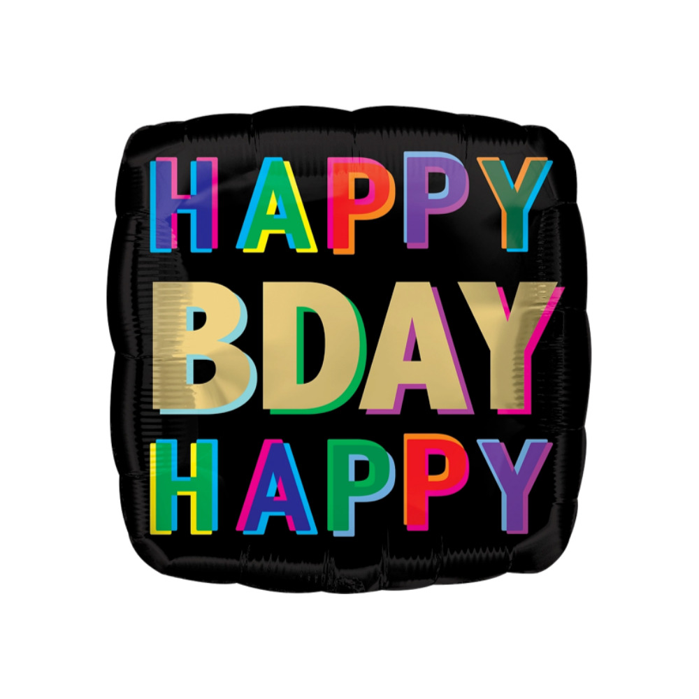 HB16 Globo 18" Offset Letters