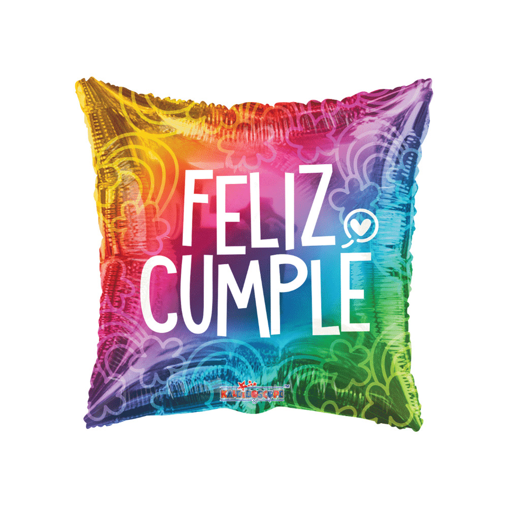 HB13 Globo 18" Nubes Coloridas