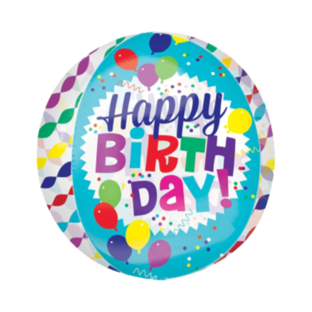 HB116 Orbz HBday Streamer
