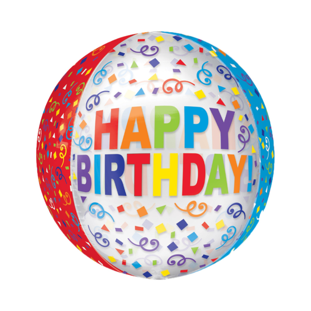 HB113 Orbz HBday Colorful