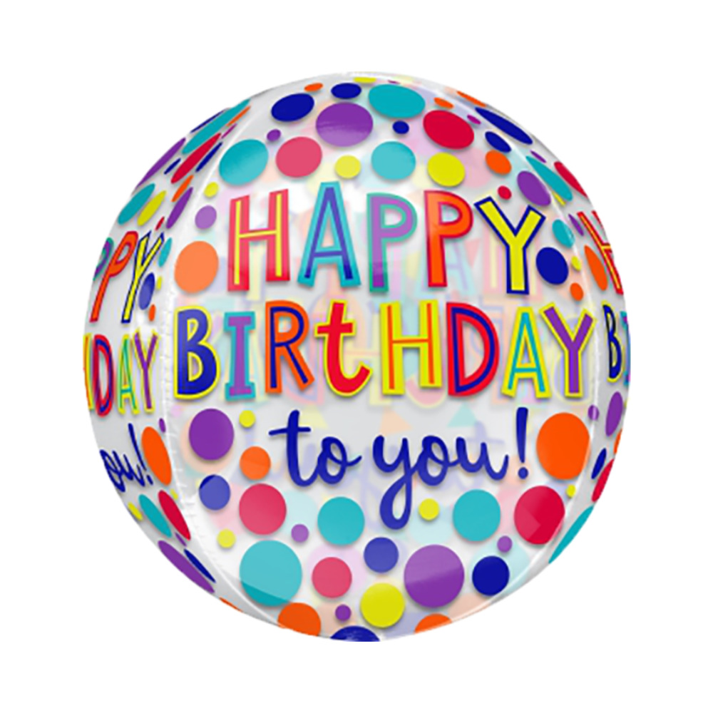 HB115 Orbz HBday Jewel Tones