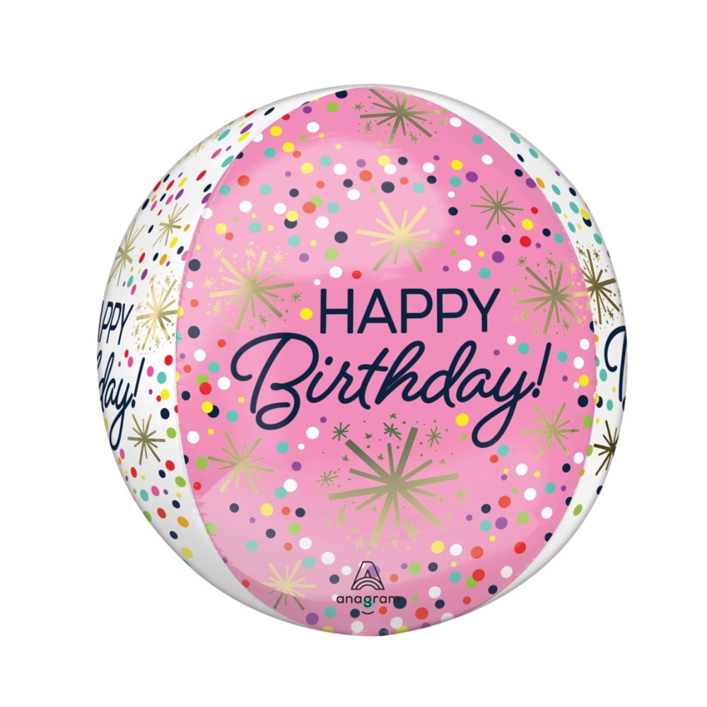 HB103 Orbz Confetti Sprinkle Birthday