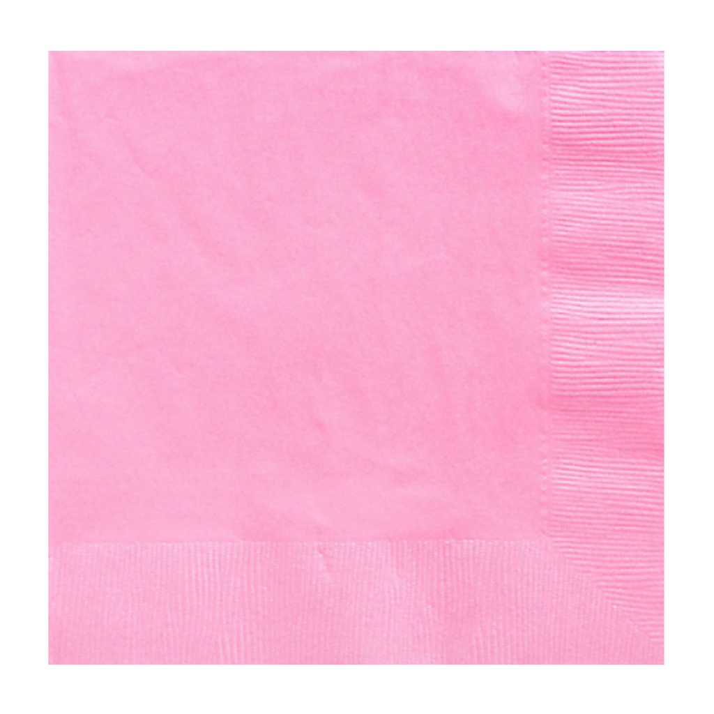 Servilleta Lunch Rosa Bebé 40 pz