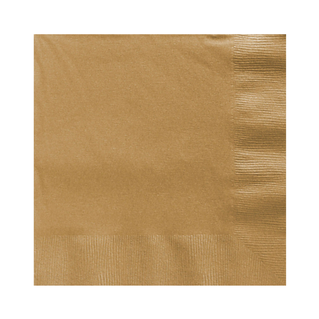 Servilleta Coctel Oro 40 pz