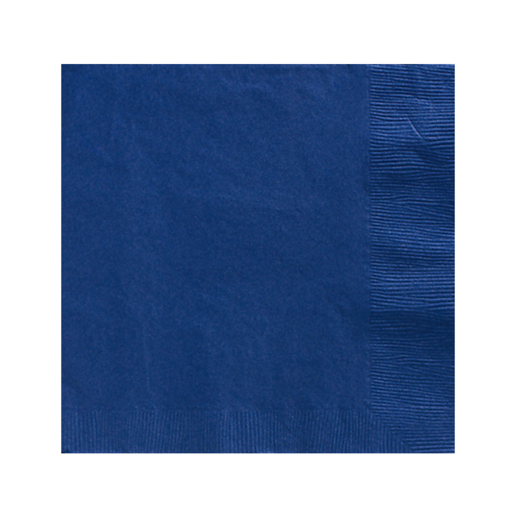 Servilleta Coctel Azul Rey 40 pz