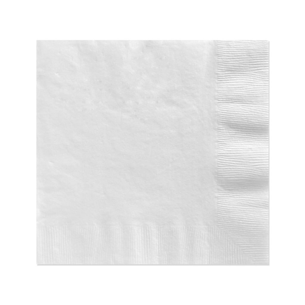 Servilleta Coctel Blanco 40 pz