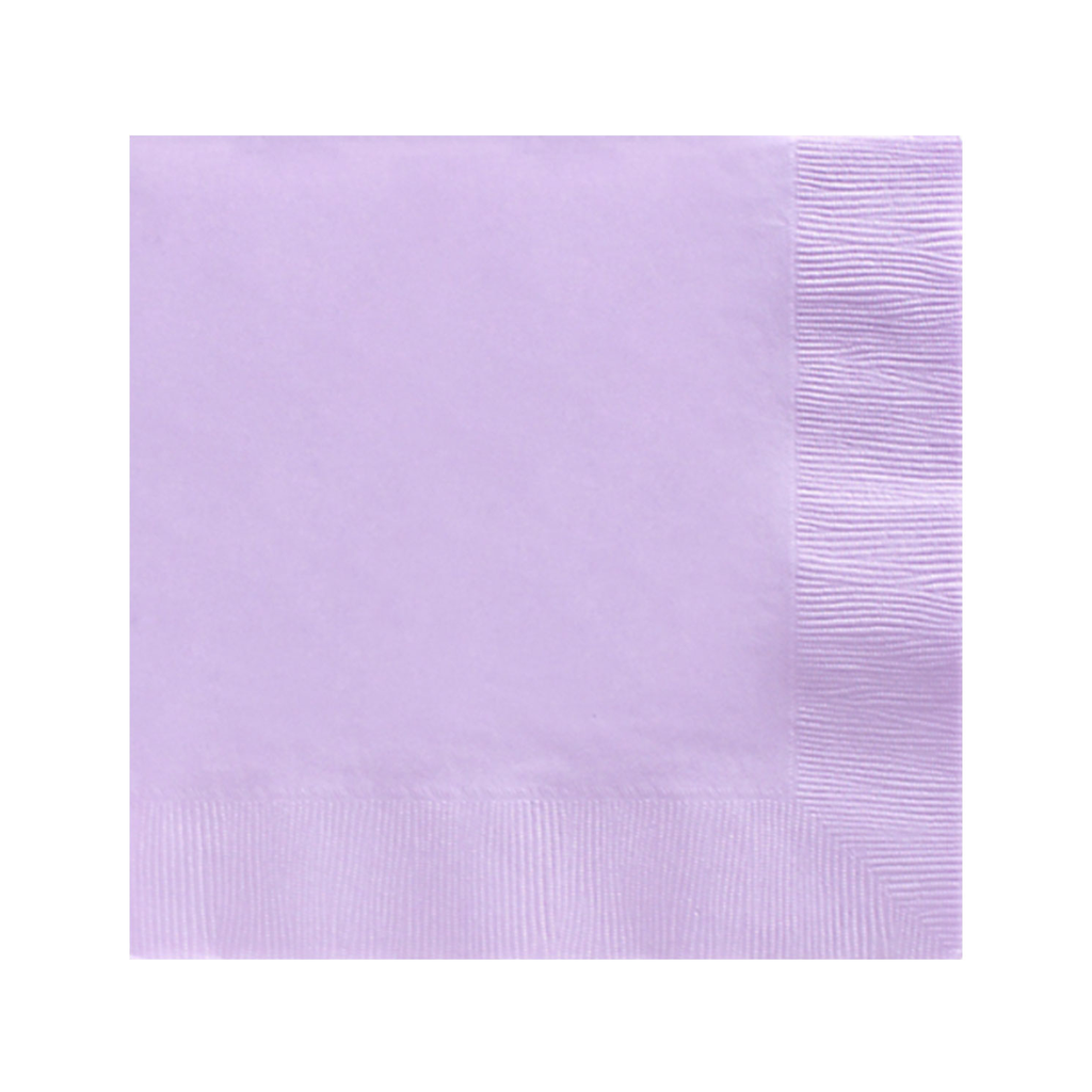 Servilleta Coctel Lavanda 40 pz