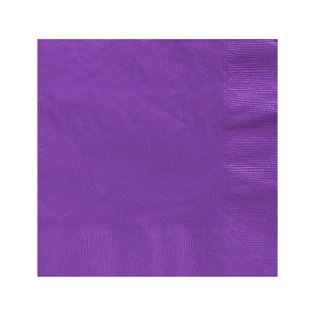 Servilleta Coctel Morado 40 pz