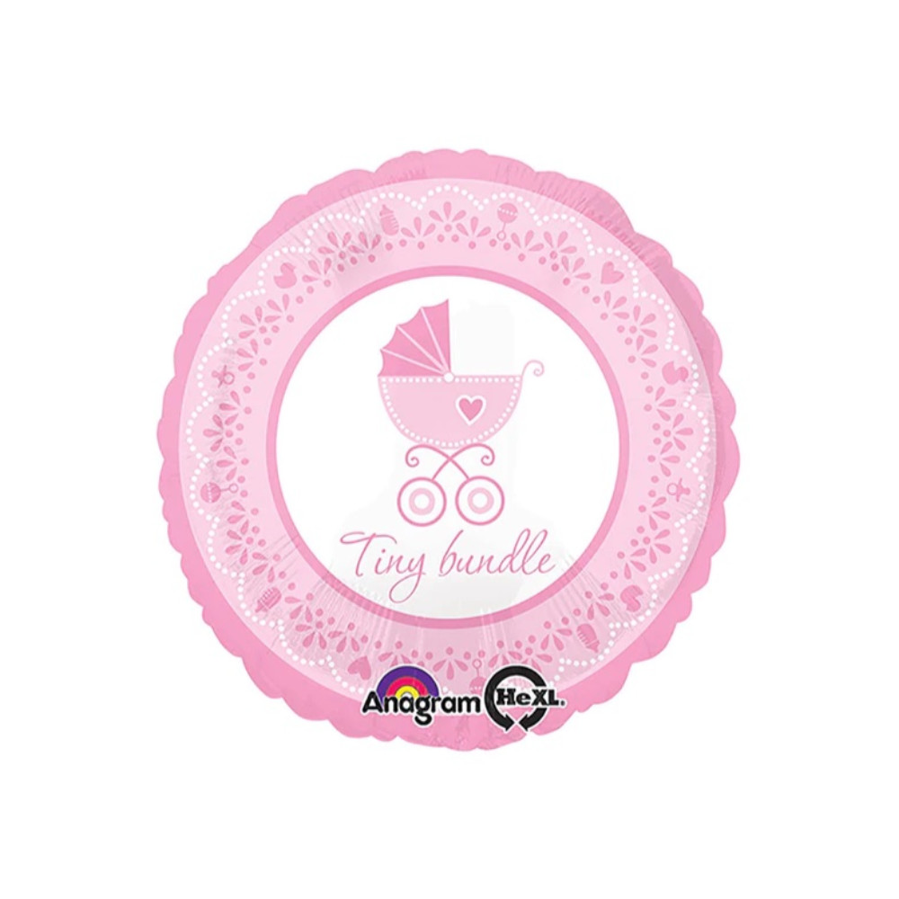 Globo 18" Carreola Rosa