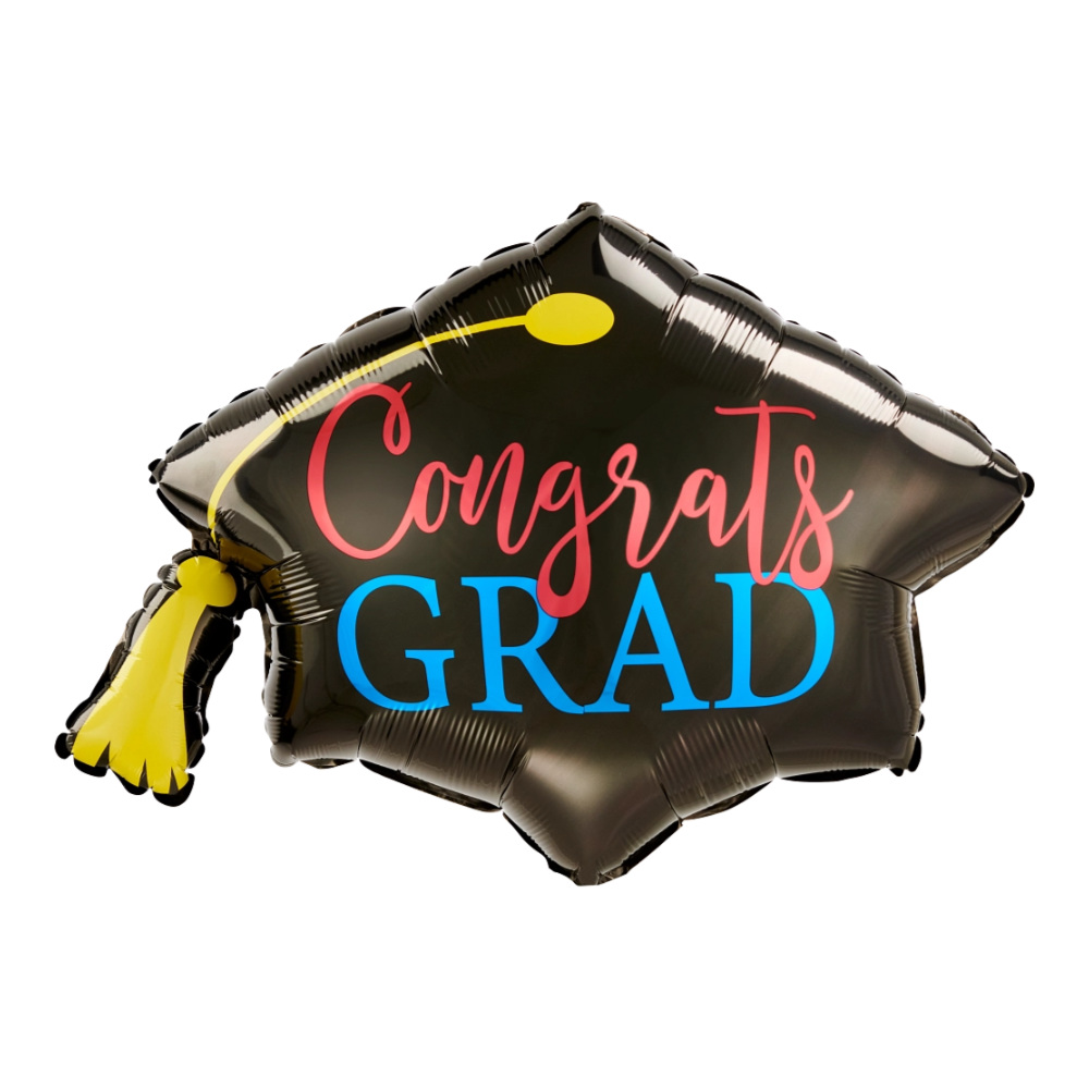 GRD204 Congrats Grad Red & Blue SSh