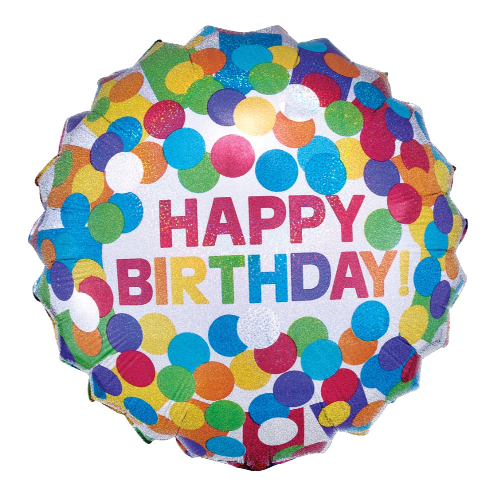 HB216 Globo Met Primary Rainbow 32"