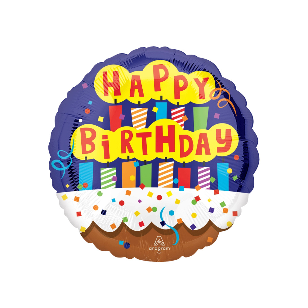 aaHB25 Globo 18" Candles