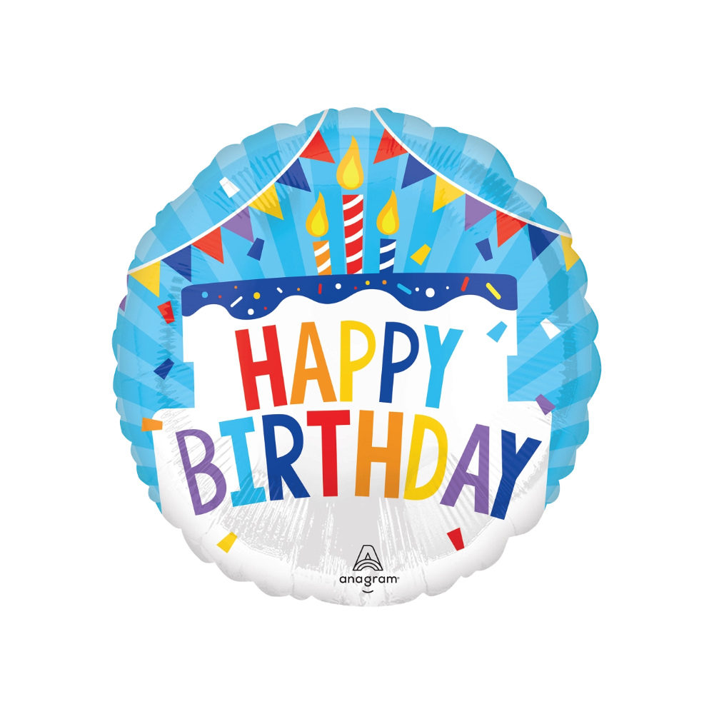 aaHB28 Globo 18" Tiered Cake