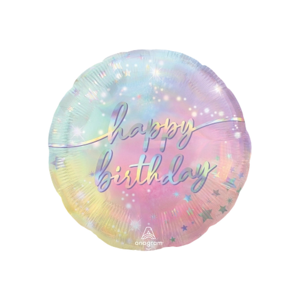 HB31 Globo 18"Luminous Birthday