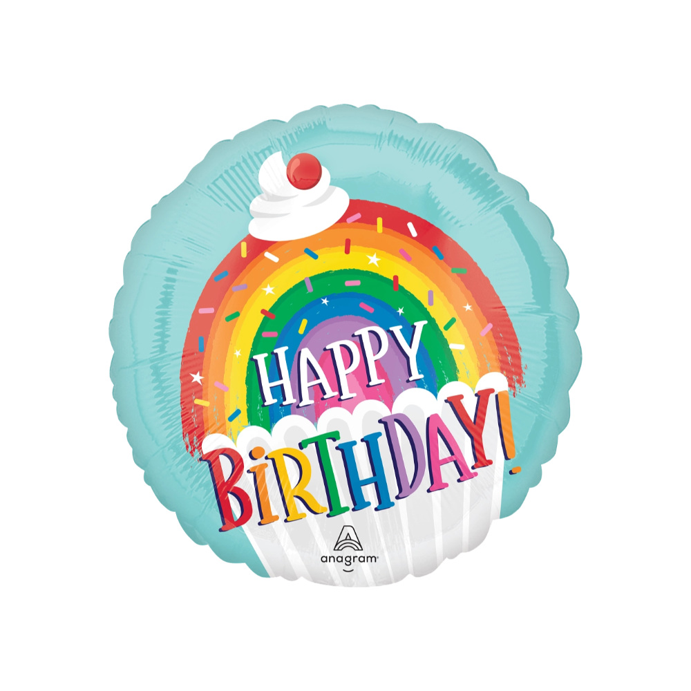 xxRainbow Sprinkles Bday Wishes 18"