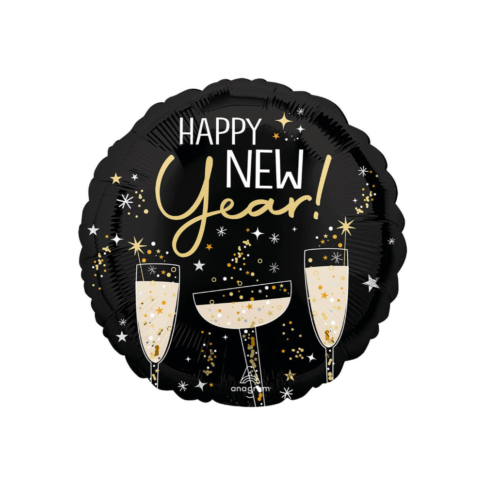 NYR001 Bubbly New Year 18"