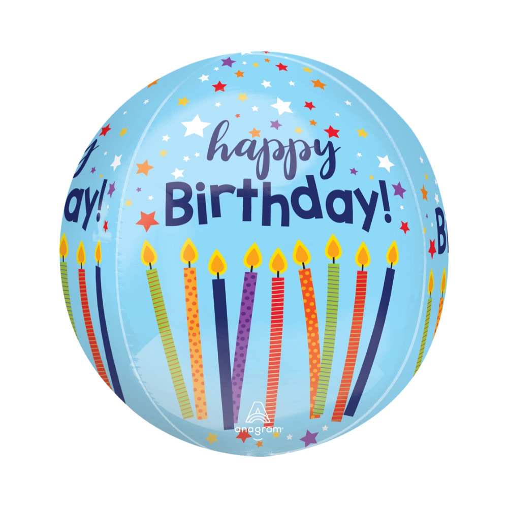 HB108 Orbz Happy Birthday Celebrate
