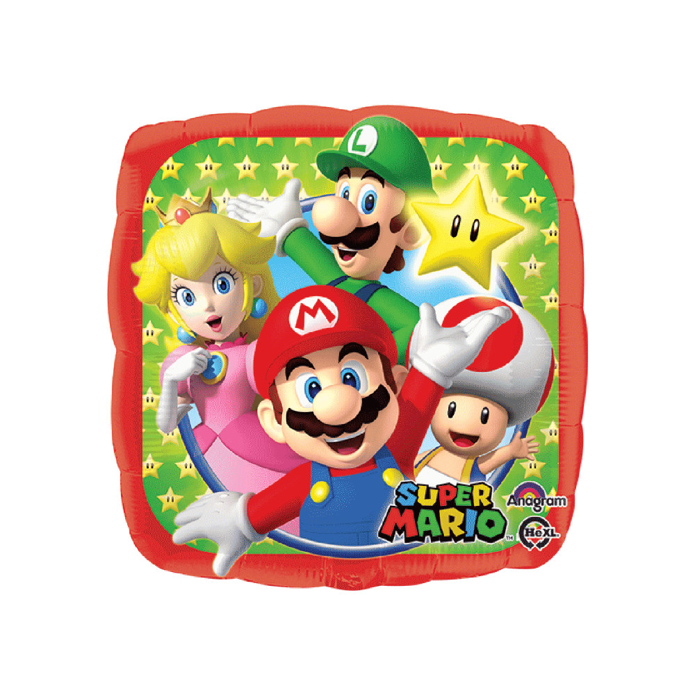 HB086 Mario Bros 18"