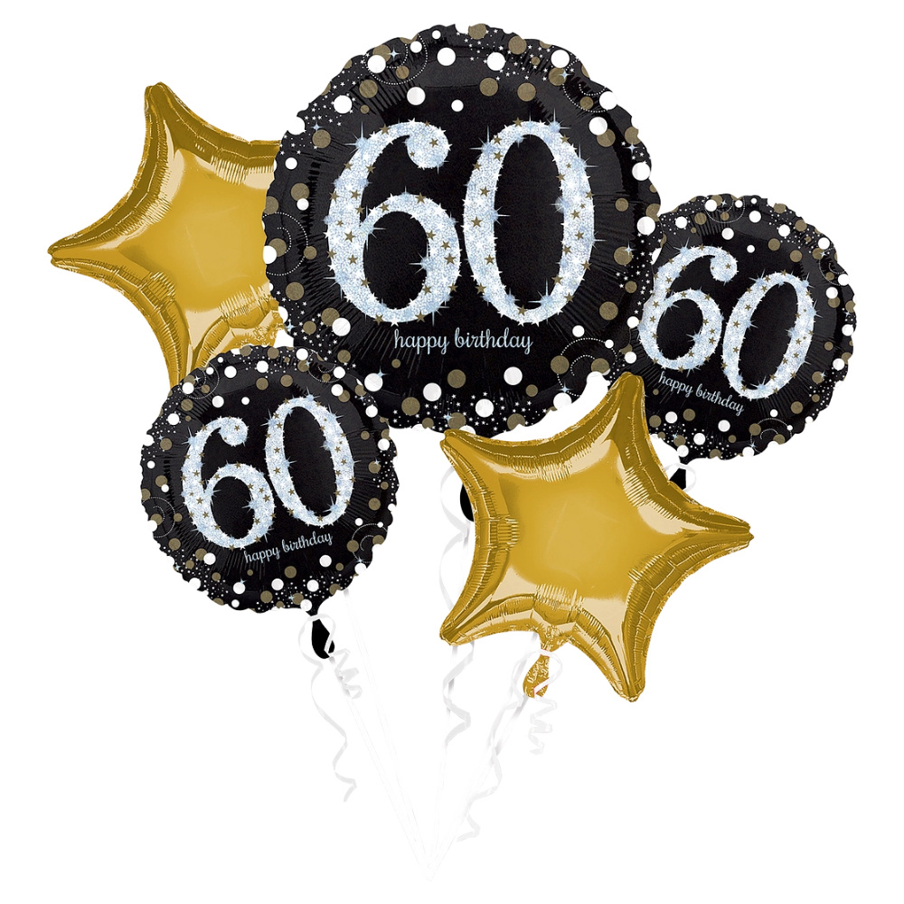 HB310 Bqt Sparkling Birthday 60