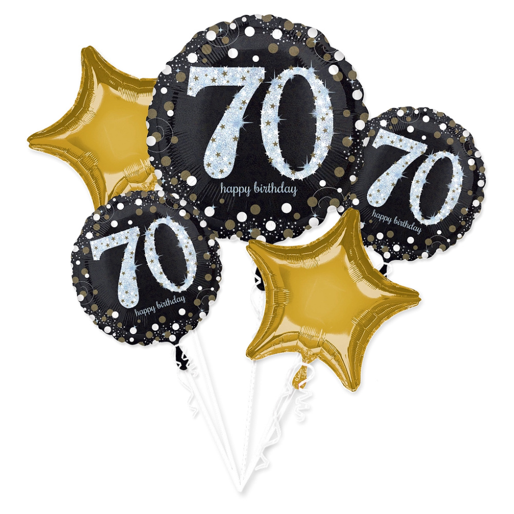 HB311 Bqt Sparkling Birthday 70