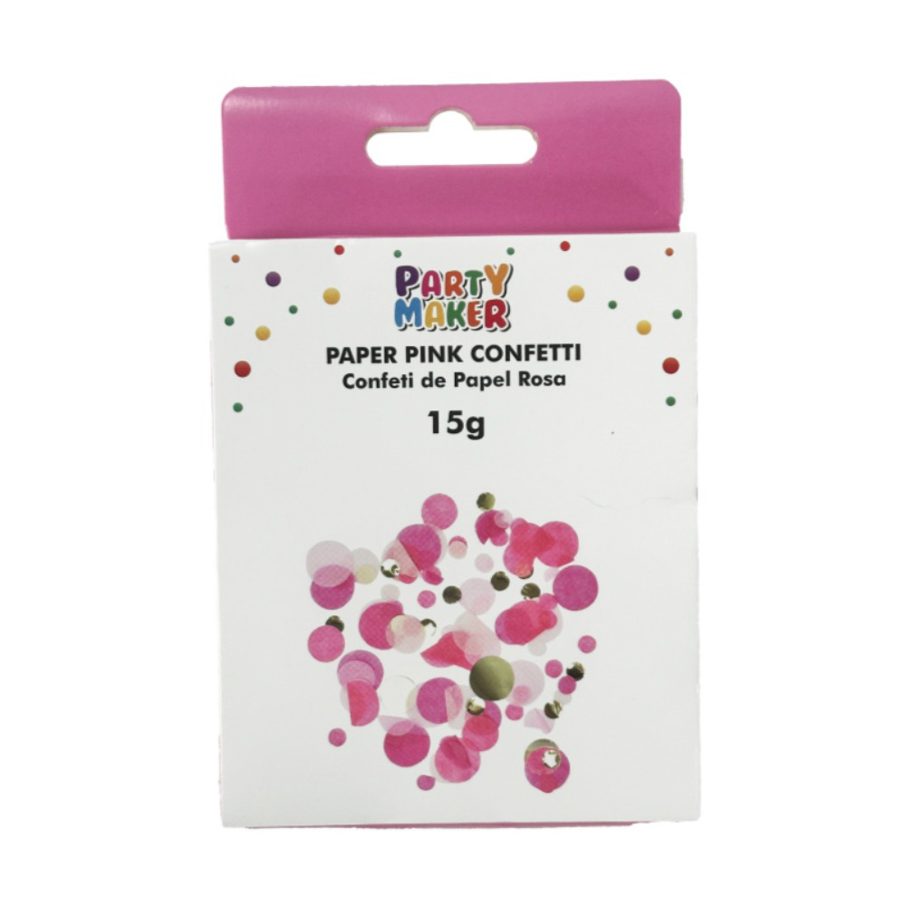 Confetti Papel Rosa 15g