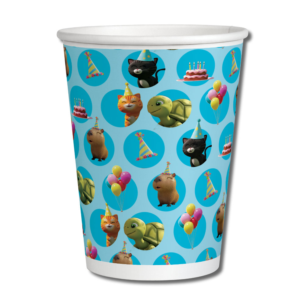 Vaso 9oz Capybara 6pz