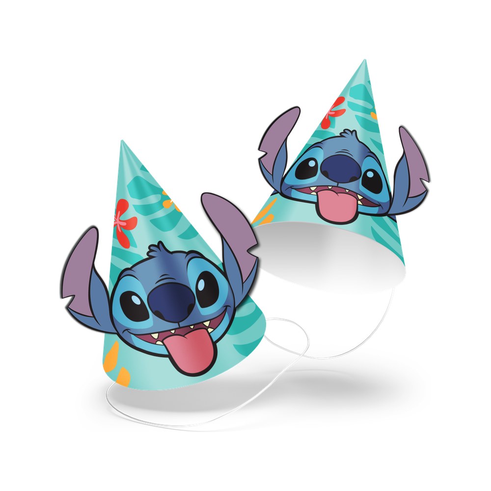 Gorritos Stitch 8pz