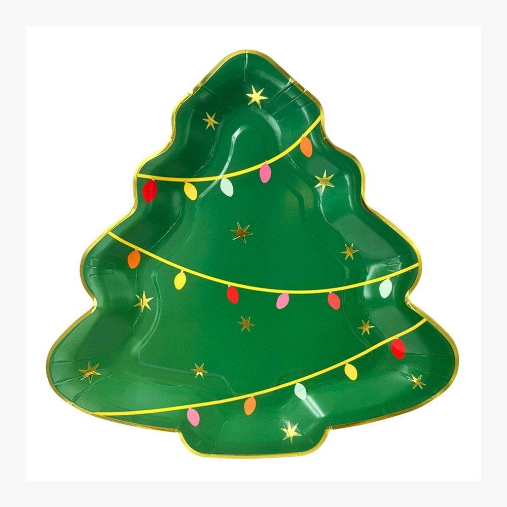 Plato Arbol de Navidad