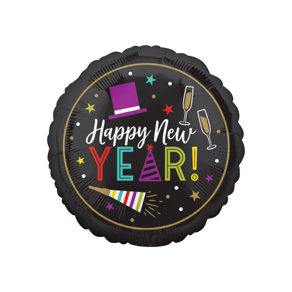 NYR002 Globo 18" - Bright New Year