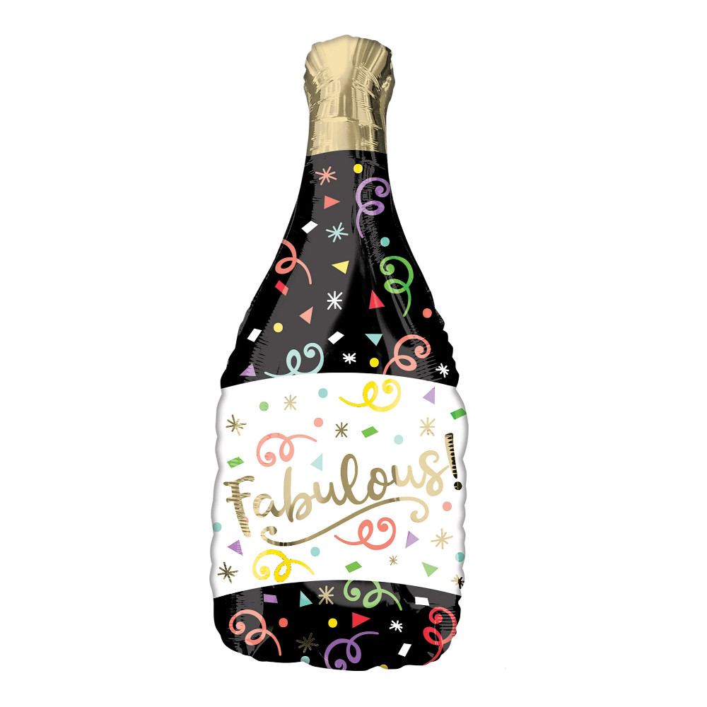 NYR202 Globo 36" -  Fabulous Champagne Bottle