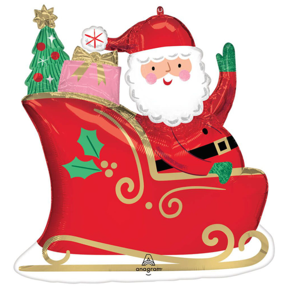 NAV201 Globo 27" -  Starry Night Santa
