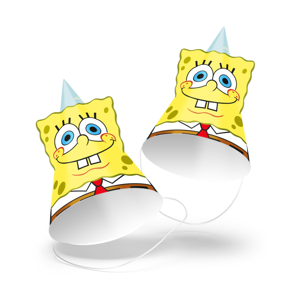 Gorritos Bob Esponja 6pz