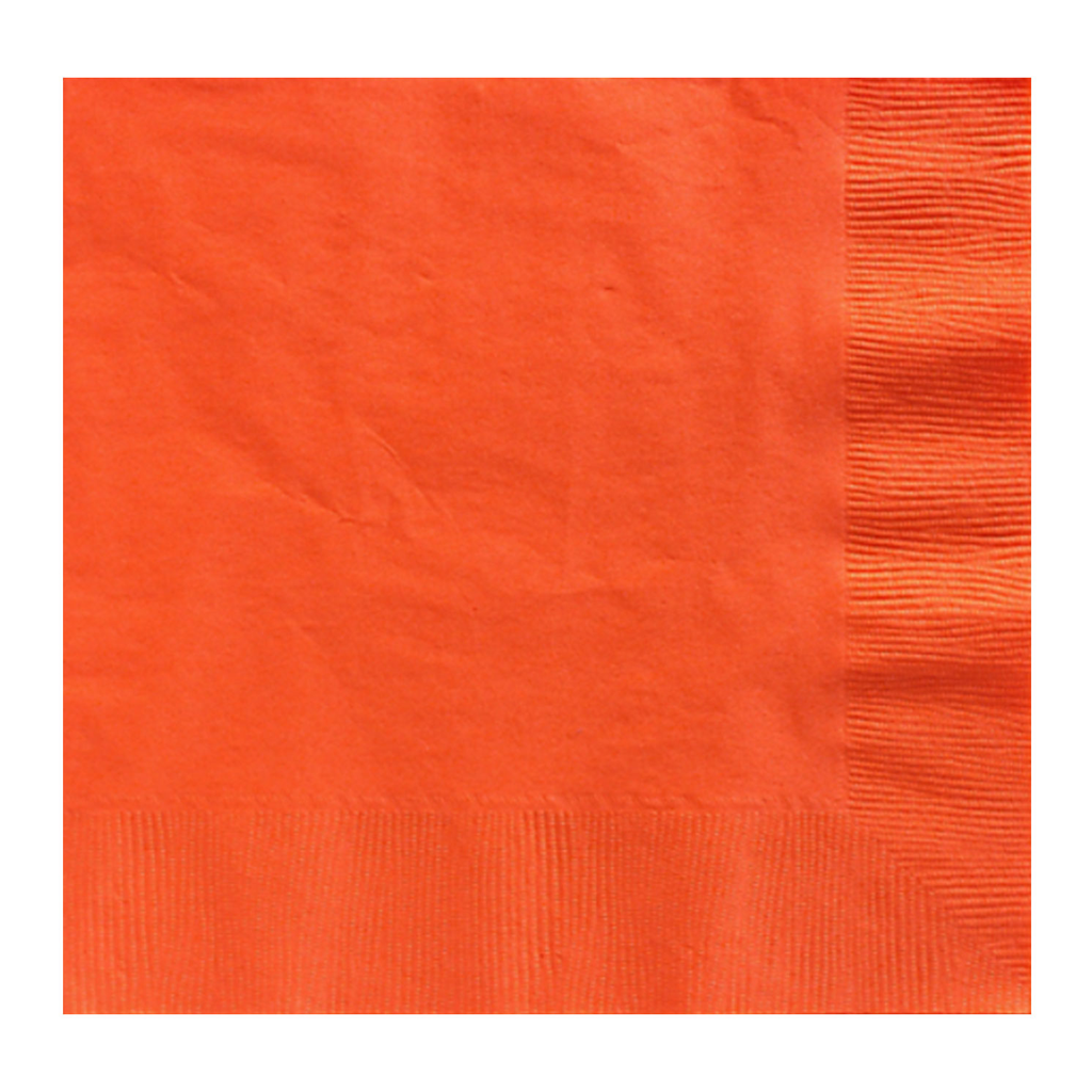 Servilleta Lunch Naranja 40 pz