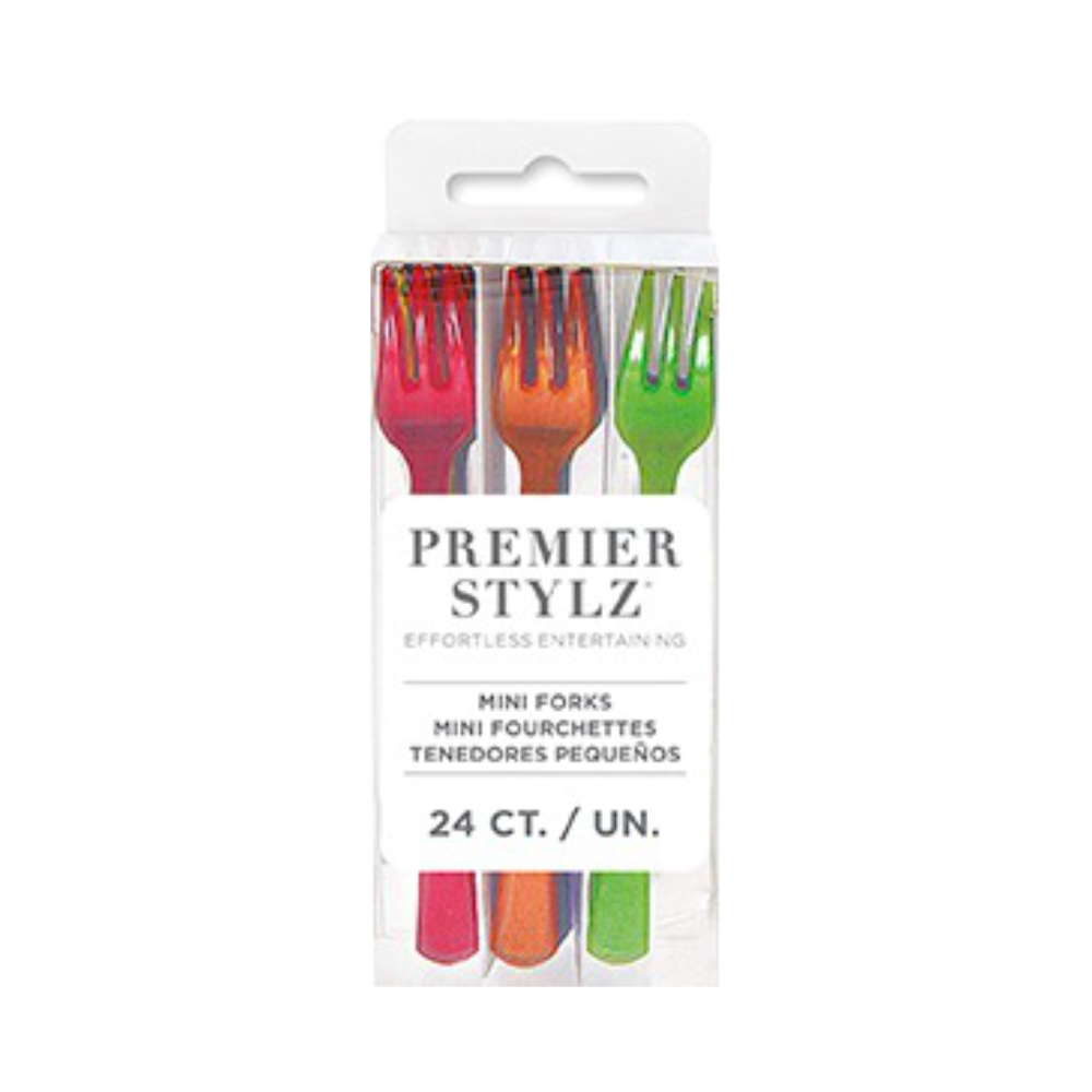 Cocktail Mini Forks 24pz
