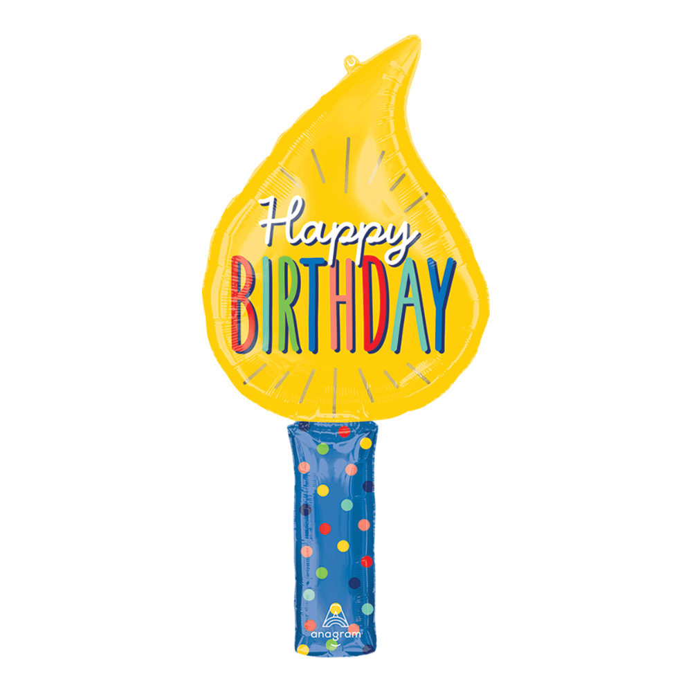 HB203 Birthday Candles Lrg Shp