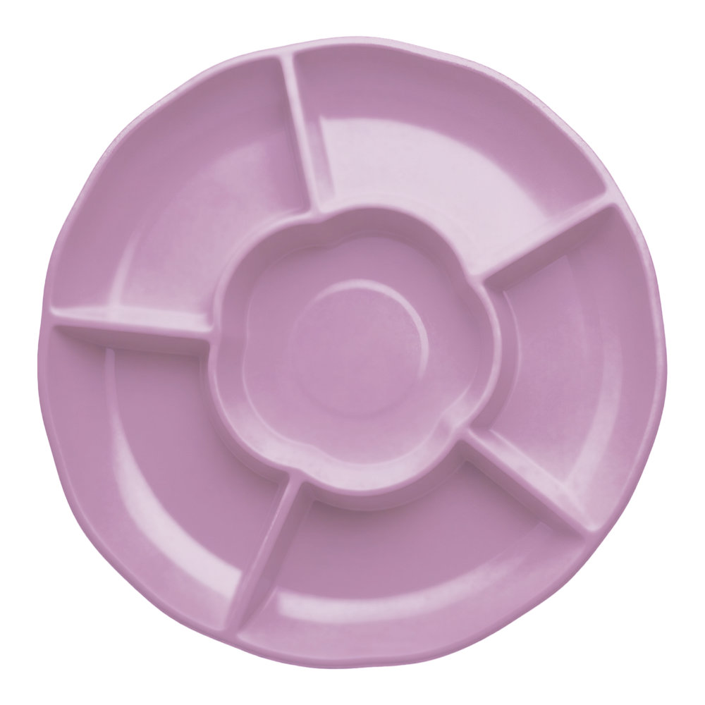 Charola Redonda Lavanda C/3