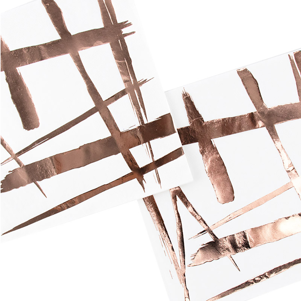  Serv. Ch Rose Gold 16pz