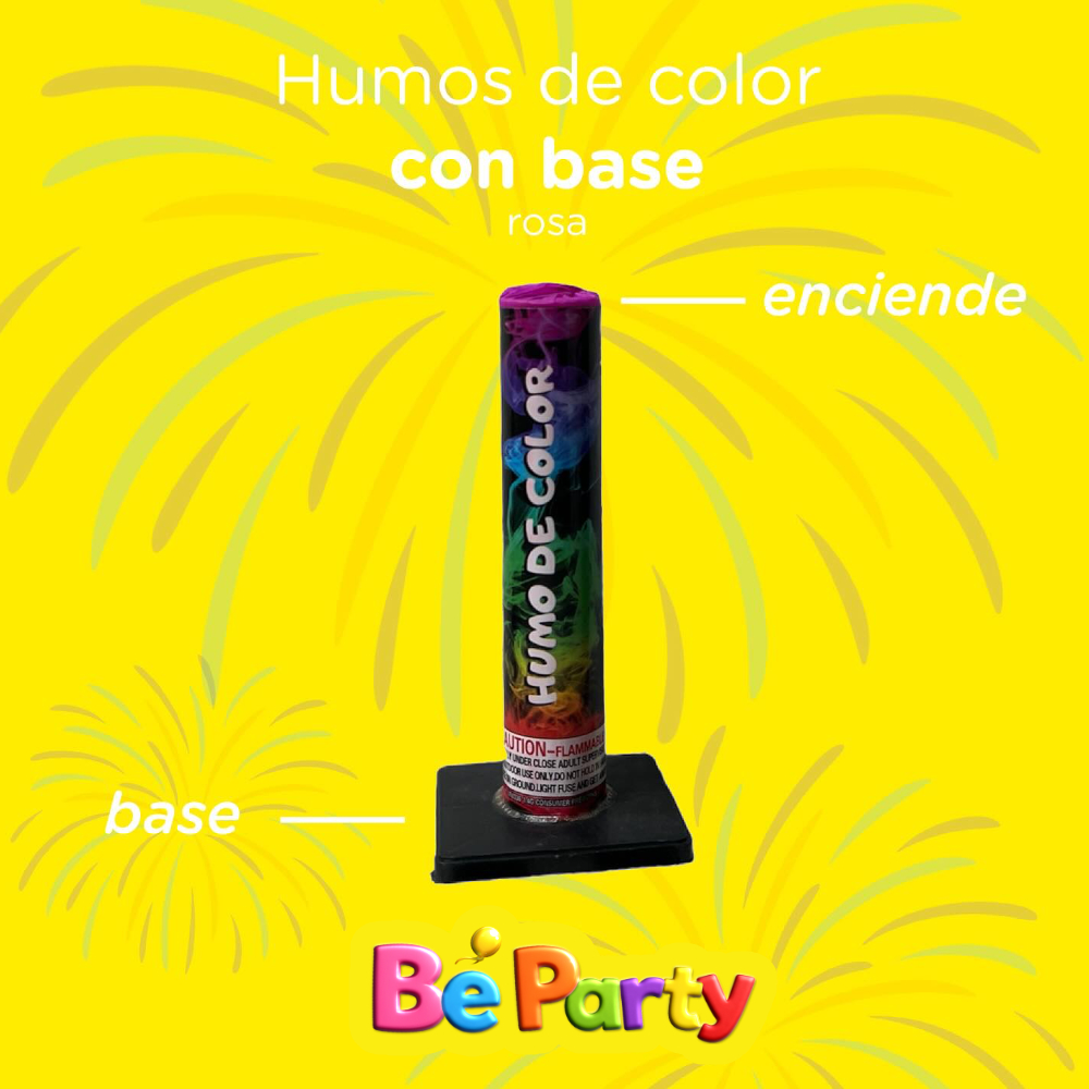 Humo con base Azul