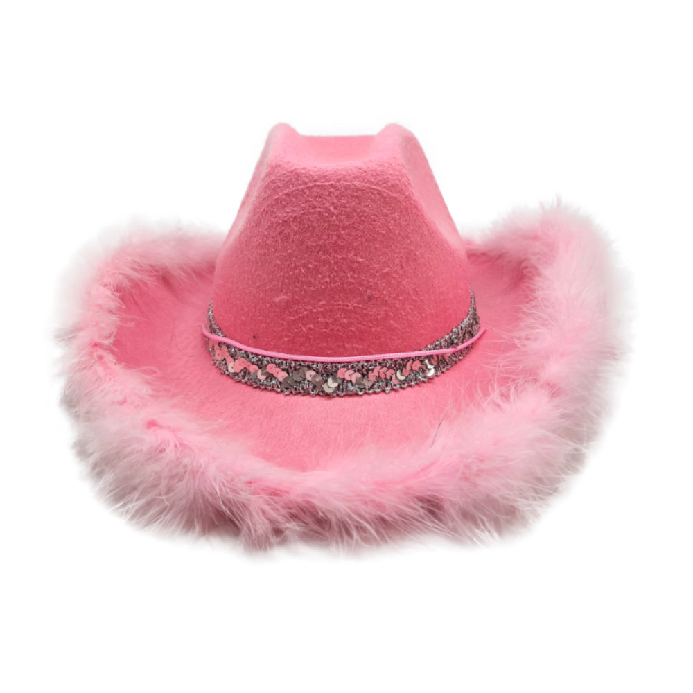 Sombrero Vaquero Rosa