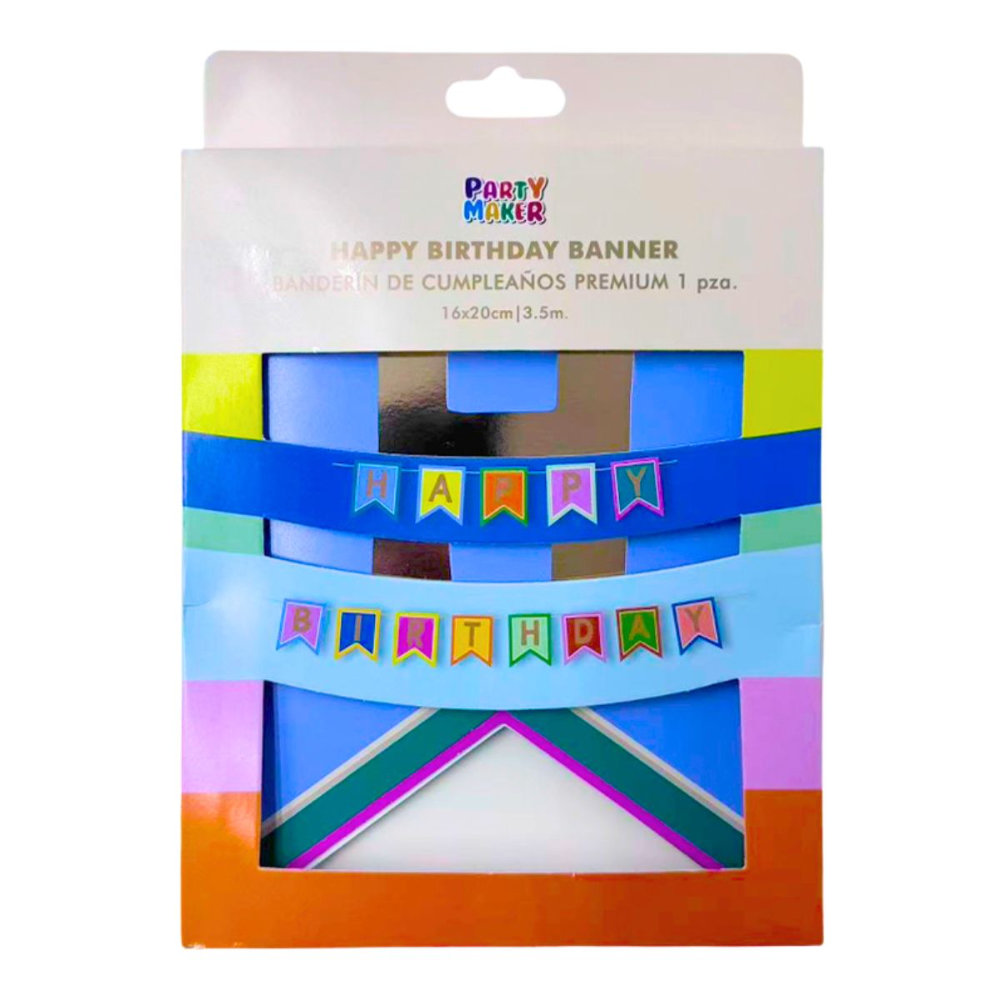Banderín Cumpleaños Premium