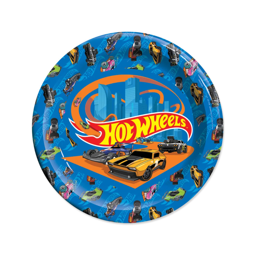 Plato 7 Hot Wheels 6pz